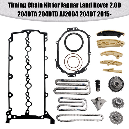 2015- Jaguar Land Rover 2.0D 204DTA 204DTD AJ20D4 204DT Timing Chain Kit Generic