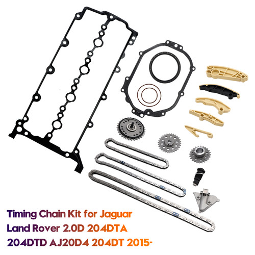 2015- Jaguar Land Rover 2.0D 204DTA 204DTD AJ20D4 204DT Timing Chain Kit Generic