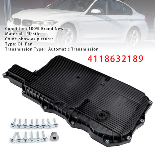 2016-2021 BMW F30 330e G20 330e xDrive G30 530e G11 X3 X5 Automatic Transmission Pan 4118632189 Generic