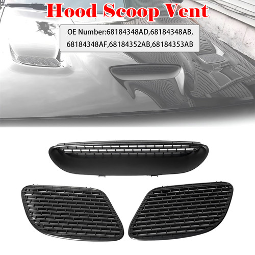 2019-2023 Dodge Challenger SRT 15-18 R/T Scat Hood Scoop Vent 68184348AD Generic