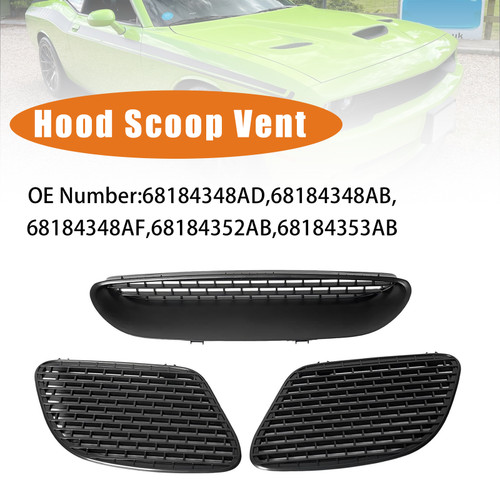 2019-2023 Dodge Challenger SRT 15-18 R/T Scat Hood Scoop Vent 68184348AD Generic