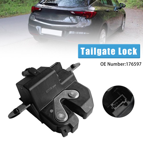 Tailgate Lock Trunk Lock 176597 For Opel Astra K Corsa D E Meriva B
