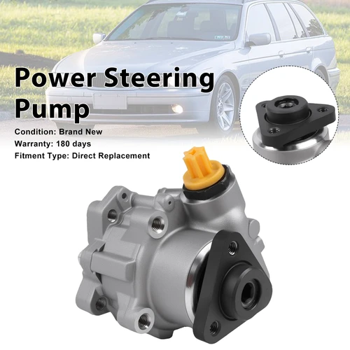 1996-2004 BMW E39 520i 523i 525i 530i Power Steering Pump 32411092742 Generic