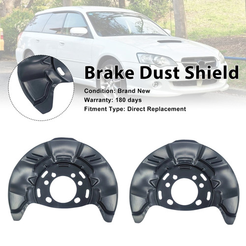 2005-2014 Subaru Legacy Outback Brake Dust Shield Backing Plate 26290AG02A Generic