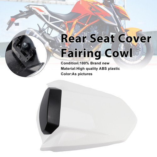 2014-2019 1290 Super Duke R Rear Seat Cover Fairing Cowl White Generic
