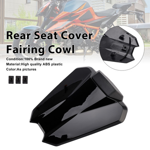 2020-2023 1290 Super Duke R Rear Seat Cover Fairing Cowl Black Generic