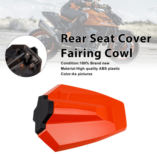 2024-2025 Duke 990 Rear Pillion Seat Cover Fairing Cowl Orange Generic