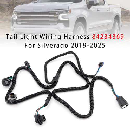 Tail Light Wiring Harness 84234369 For Silverado 2019-2025