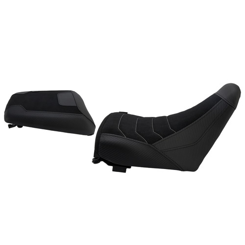 2023-2025 Suzuki V-Strom DL1050 Front & Rear Seat Driver Cushion Black Generic