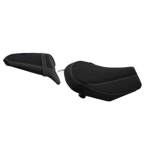 2017-2025 Kawasaki Ninja 650 Z650 Front & Rear Seat Driver Cushion Green Generic