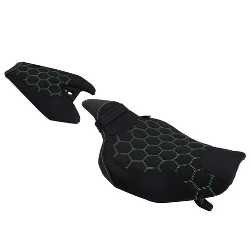 2014-2025 Kawasaki Z1000 Front & Rear Seat Driver Cushion GRN Generic