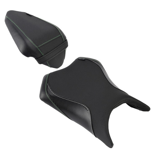 2024-2025 Kawasaki Ninja Z500 Front & Rear Seat Driver Cushion Black Generic