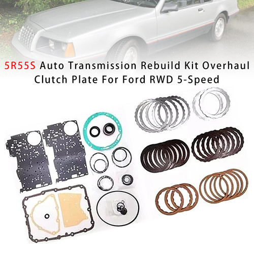 5R55S Auto Transmission Rebuild Kit Overhaul Clutch Plate For Ford RWD 5-Speed