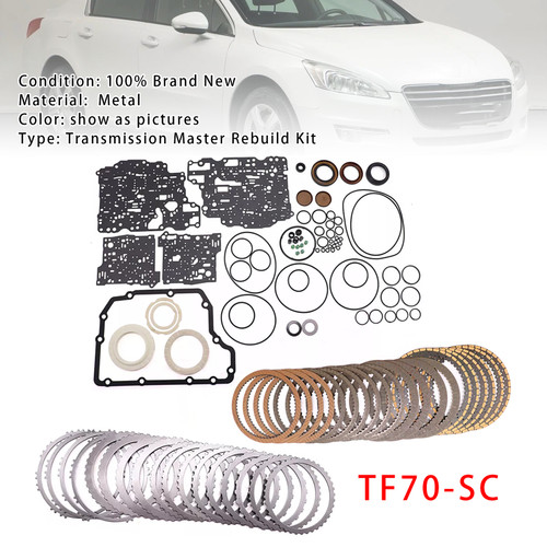 Transmission Rebuild kit Overhaul Seals TF70-SC TF70SC For Suzuki Volvo Peugeot