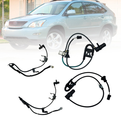 2003-2009 LEXUS RX330 RX350 RX400H 4×ABS Wheel Speed Sensor Front Rear Left Right Generic