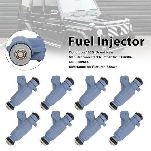 2003-2006 Mercedes-Benz E55 S55 CL55 8Pcs Fuel Injector 0280156304 Generic
