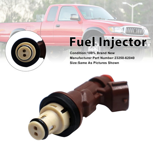1998-2004 Toyota Tacoma 4Runner Tundra 1Pcs Fuel Injector 23250-62040 Generic