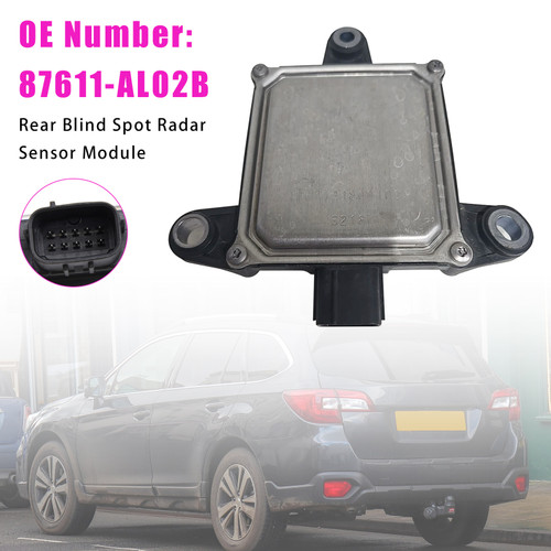 2018-2019 Subaru Outback Rear Blind Spot Radar Sensor Module 87611-AL02B Generic