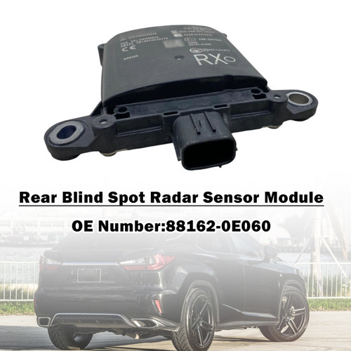 2017-2019 Lexus RX350 RX450 Rear Blind Spot Radar Sensor Module 88162-0E060 Generic
