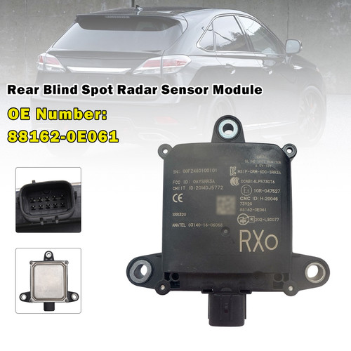 2016-2019 Lexus RX350 RX450h Rear Blind Spot Radar Sensor Module 88162-0E061 Generic
