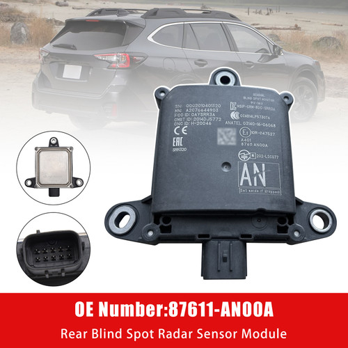 2020- Subaru Legacy Outback Rear Blind Spot Radar Sensor Module 87611-AN00A Generic