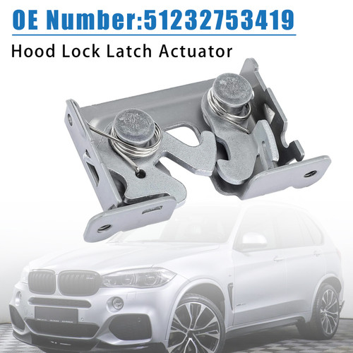 2013-2019 BMW X5 X6 Front Bonnet Lock Latch 51232753419 Generic