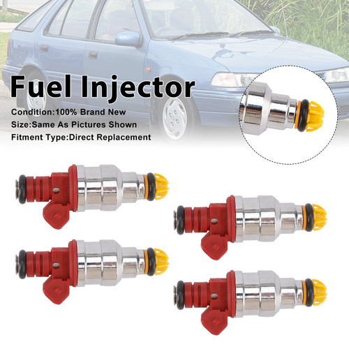 1990-1995 Mitsubishi Diamante Precis 4Pcs Fuel Injector 35310-24010 Generic