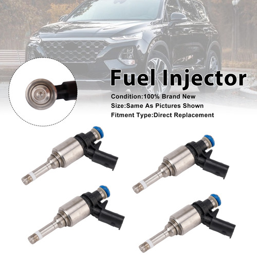 2015-2020 Hyundai Santa Fe Sonata Tucson 4Pcs Fuel Injector 35310-2GGA1 Generic