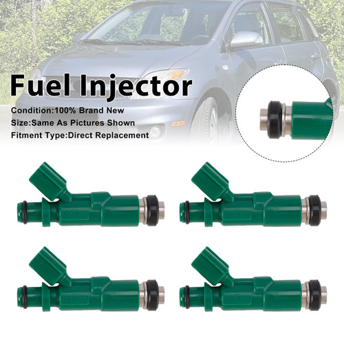 2004-2009 Scion xA xB 4Pcs Fuel Injector 23250-21020 Generic