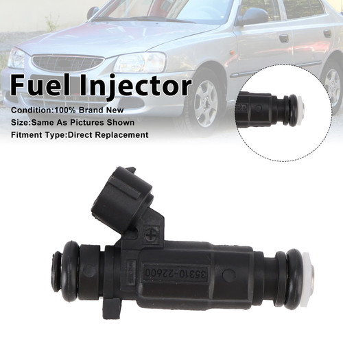 2000-2005 Hyundai Accent Elantra Getz 1Pcs Fuel Injector 835310-22600 Generic