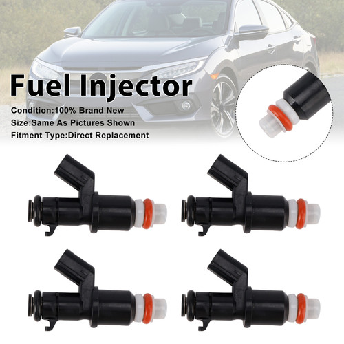 2016-2021 HONDA CIVIC 2.0L 4Pcs Fuel Injector 164505BAA01 Generic