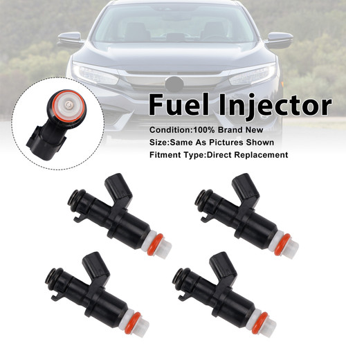 2016-2021 HONDA CIVIC 2.0L 4Pcs Fuel Injector 164505BAA01 Generic