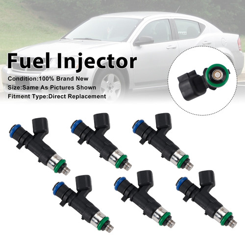 2004-2011 Dodge 6Pcs Fuel Injector 0280158028 Generic