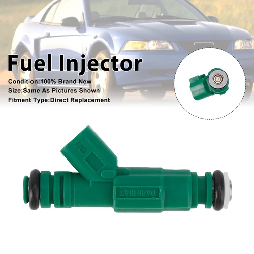 1999-2004 Jeep Cherokee Grand Cherokee Wrangler Liberty 1Pcs Fuel Injector 0280155789 Generic