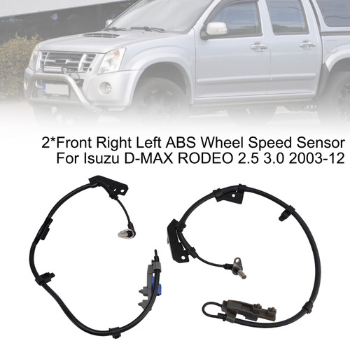 2006-2012 ISUZU D-MAX 2*Front Right Left ABS Wheel Speed Sensor Generic