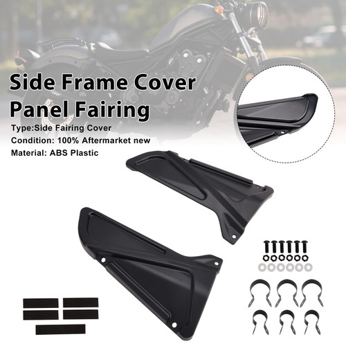 2017-2022 Honda Rebel CMX 250 300 500 Side Frame Cover Panel Fairing Generic