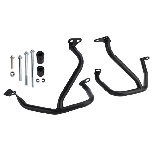 2024-2026 RE Hima layan 450 Lower Engine Guard Frame Crash Bar Steel Black Generic