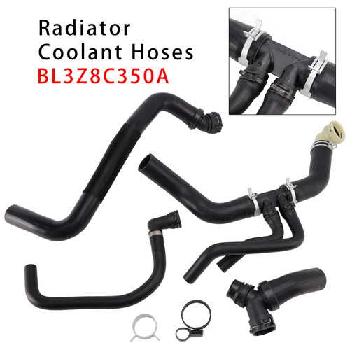 2011-2014 Ford F-150 5.0L V8 Radiator Coolant Hoses Sets BL3Z8C350A Generic