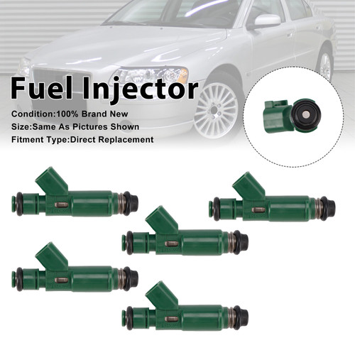 1998-2007 Volvo S60 V70 5Pcs Fuel Injector 9470229 Generic