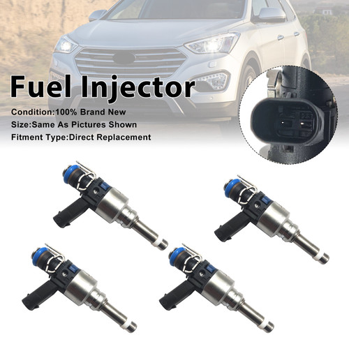2011-2016 Hyundai Santa Fe Sonata 2.0L 4Pcs Fuel Injector 35310-2G720 Generic
