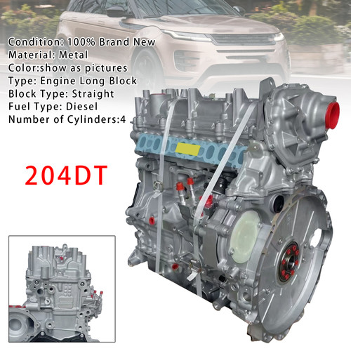 New Long Engine Block 204DT For Range Rover Evoque Discovery Sport 2.0 TD4 204DT