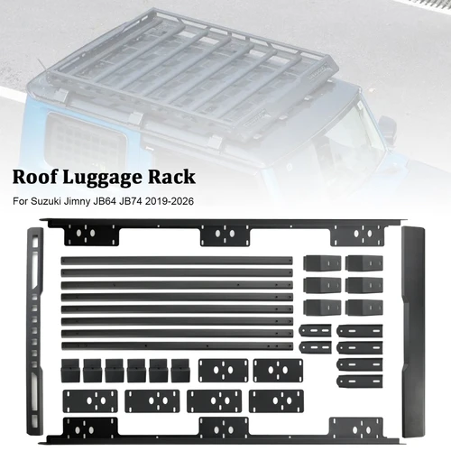 Aluminium Roof Rack Luggage Rack Fit Suzuki Jimny JB64 JB74 2019-2026