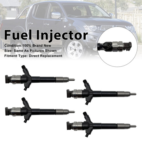 4Pcs Fuel Injector For Mitsubishi Triton ML/MN 3.2 2006-2008 095000-5760