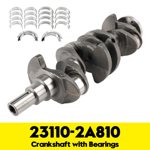 23110-2A810 Crankshaft with Bearings for Hyundai for Kia 1.7 D4FD Diesel