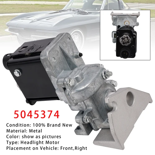 Right Headlight Motor 5045374 For Chevrolet Corvette 1963-1967