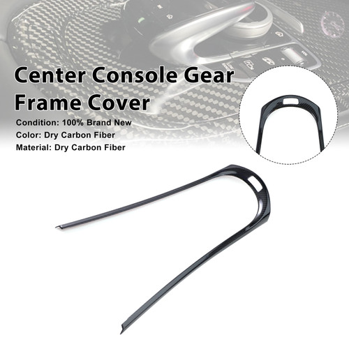 Carbon Fiber Center Console Gear Frame Cover Fit Benz W464 W465 2019-2026