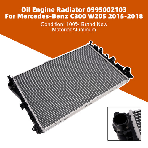 Oil Engine Radiator 0995002103 For Mercedes-Benz C300 W205 2015-2018