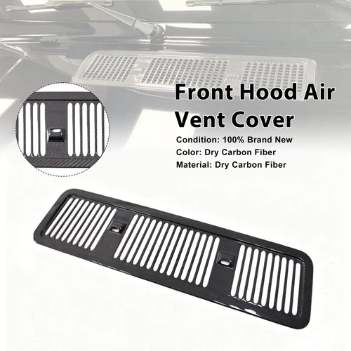 Carbon Fiber Front Hood Air Vent Cover Fit Mercedes Benz W464 W465 2019-2026