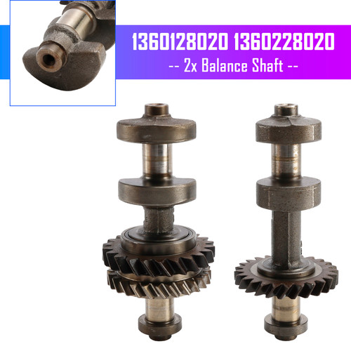 2x Balance Shaft for Toyota RAV4 Camry 2AZ-FE 2.4L 1360128020 1360228020