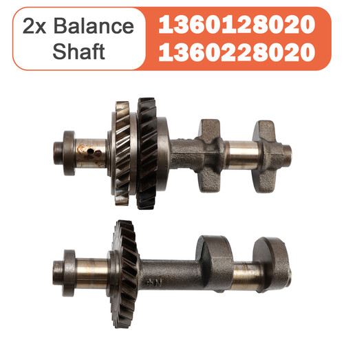 2x Balance Shaft for Toyota RAV4 Camry 2AZ-FE 2.4L 1360128020 1360228020